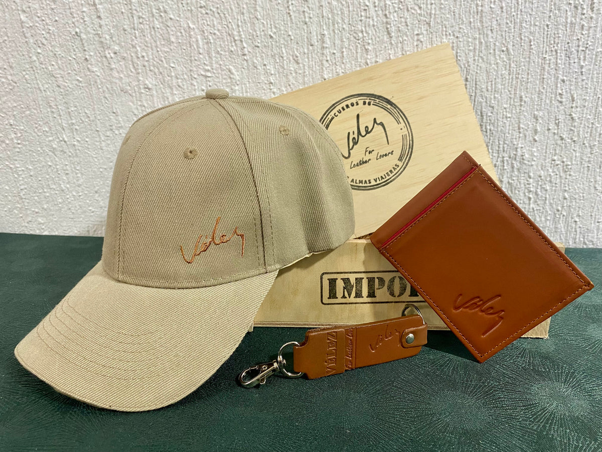 6. Trio Velez - Gorra+Billetera+Llavero