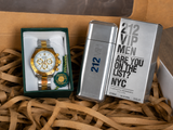 5. Combo Perfume CH 212 VIP Men + Reloj Daytona