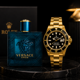 12.Combo Versace Eros + Rolex Submariner